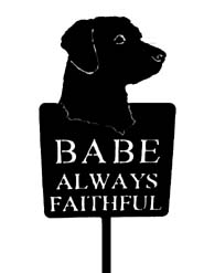 personalized pet memorial picture of a dog memorial